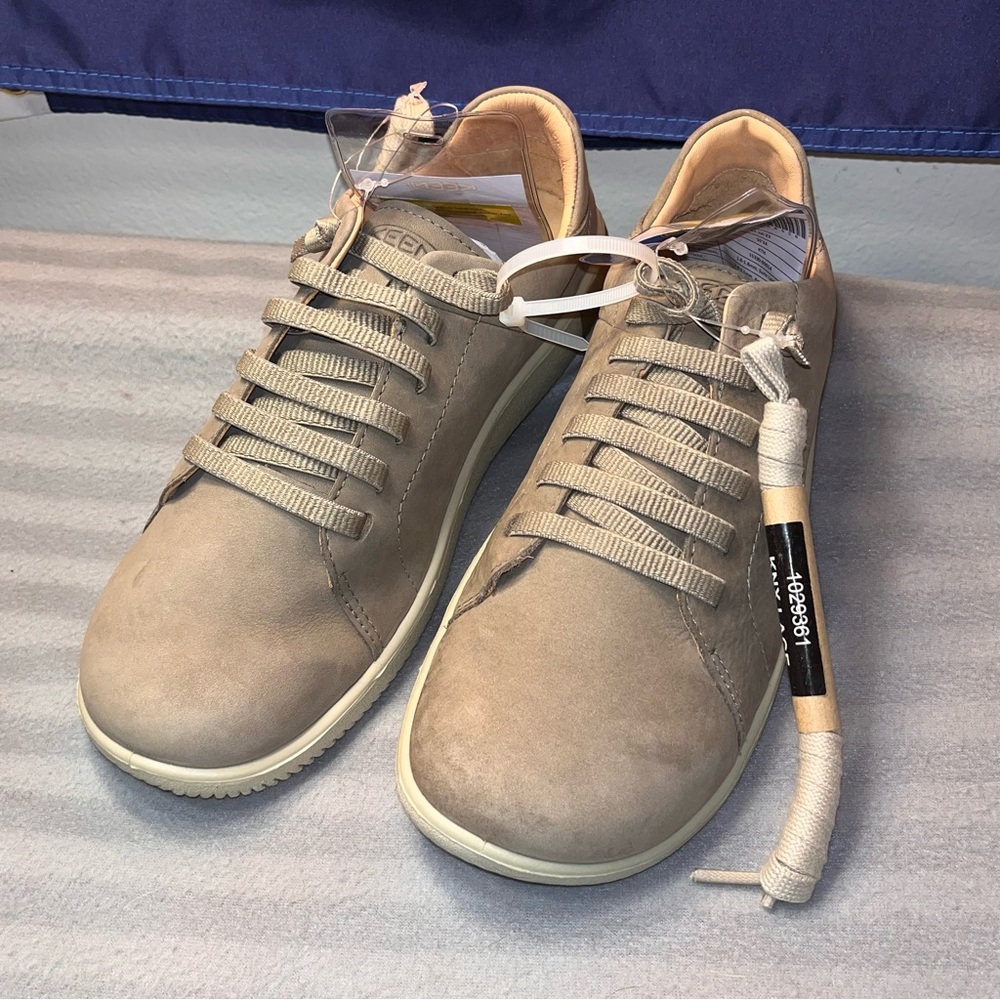 New KEEN Knx Men's Lightweight Flexible Trainers Oxford sneakers size 9 leather